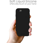 Husa Silicon Mercury, iPhone 6/6S, Negru