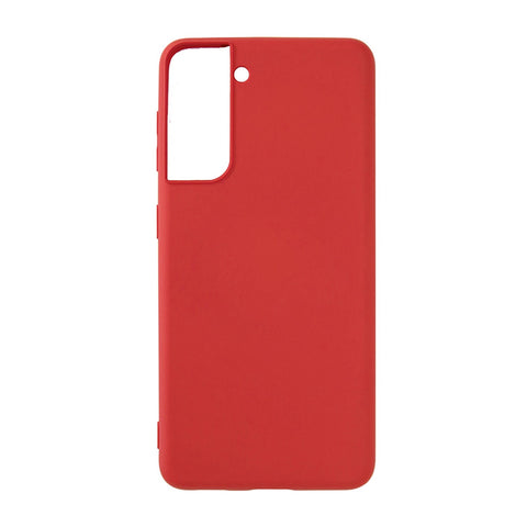 Husa Silicon, Samsung Galaxy S21, Rosu