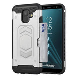 Husa Samsung Galaxy A6 Plus 2018 Deffender Magnetic Argintiu
