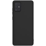 Husa Silicon, Samsung Galaxy A71, Negru