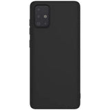 Husa Silicon, Samsung Galaxy A71, Negru