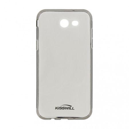 Husa Silicon TPU Samsung Galaxy Xcover 4 G390 Kisswill Gri Transparent