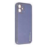 Husa Leather, iPhone 11 Pro, albastru