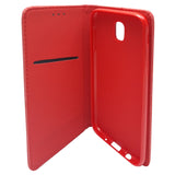 Husa Tip Carte, Samsung Galaxy J5 2017, Rosu