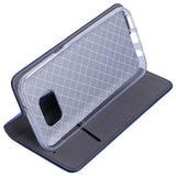 Husa Tip Carte, Samsung Galaxy S6, Albastru