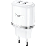 Incarcator, Hoco, 12W, 2.4A, 2 X USB, Alb