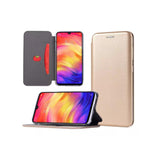 Husa Tip Carte, Huawei P Smart 2021, Auriu