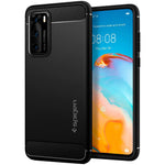 Husa Antisoc, Spigen, Huawei P40, Negru