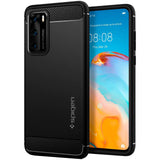 Husa Antisoc, Spigen, Huawei P40, Negru