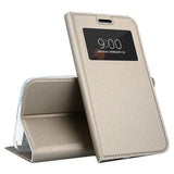 Husa Tip Carte, Smart Look, Huawei P20 Pro, Auriu