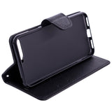 Husa Tip Carte, Huawei Y6 2018, Negru