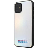 Husa Originala Guess, iPhone 11 Pro Max, Argintiu