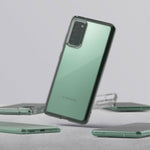Husa Antisoc, Ringke Fusion X, Samsung Galaxy S21 Plus, Transparent-negru