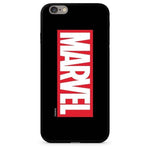 Husa Sticla Marvel iPhone XS MAX, Negru