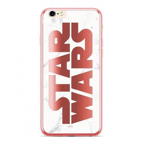 Husa Luxury Star Wars iPhone X, Roz/Auriu