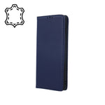 Husa Tip Carte, Piele Originala,  Samsung Galaxy A20S, Albastru