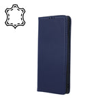 Husa Tip Carte, Piele Originala,  Samsung Galaxy A20S, Albastru