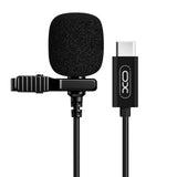 XO wired microphone MKFO2 USB-C Black