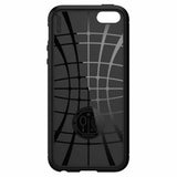 Husa Antisoc, Spigen, iPhone SE/5S/5, Negru