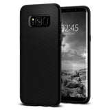 Husa Silicon Antisoc, Spigen, Samsung Galaxy S8 Plus, Negru