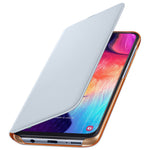 Husa Tip Carte, Samsung Galaxy A50, Originala, Alb