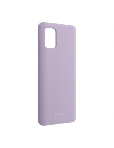 Husa Silicon Mercury, Samsung Galaxy S20 FE, Lavanda-Gri