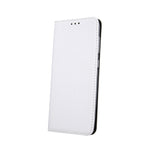 Husa Tip Carte, Smart Magnet, Huawei P30 Lite, Alb