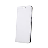 Husa Tip Carte, Smart Magnet, Huawei P30 Lite, Alb
