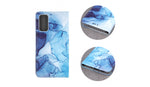 Husa Tip Carte, Smart Trendy Samsung Galaxy A52 4G / A52 5G, Marmura-Multicolor