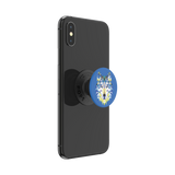 Popsocket Original, Print cu Lup, Albastru