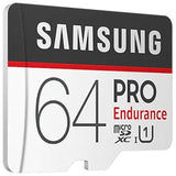 Card de memorie Samsung PRO Endurance Micro SDXC 100MBs UHSI Card with SD Adapter 64GB