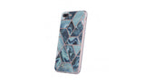 Husa Silicon, Geometric Huawei P40 Pro, Albastru inchis