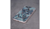 Husa Silicon, Geometric Huawei P40 Pro, Albastru inchis