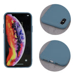 Husa silcon Huawei Y5 2019, Albastru-Gri