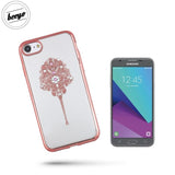 Husa Samsung Galaxy J3 2017 Beeyo Elegant Roz-Auriu