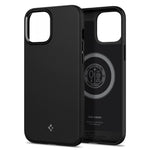 Husa Antisoc, Spigen, iPhone 12 Pro Max, Negru