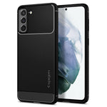 Husa Antisoc, Spigen, Samsung Galaxy S21, Negru