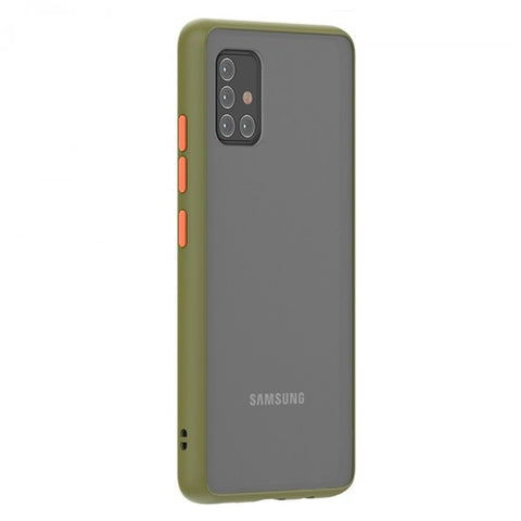Husa Silicon , Samsung Galaxy A51, Verde