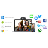 Camera Web,  Xiaomi, FULL HD 1080P, Negru