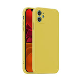 Husa Silicon Fosca, Samsung Galaxy A20S, Galben